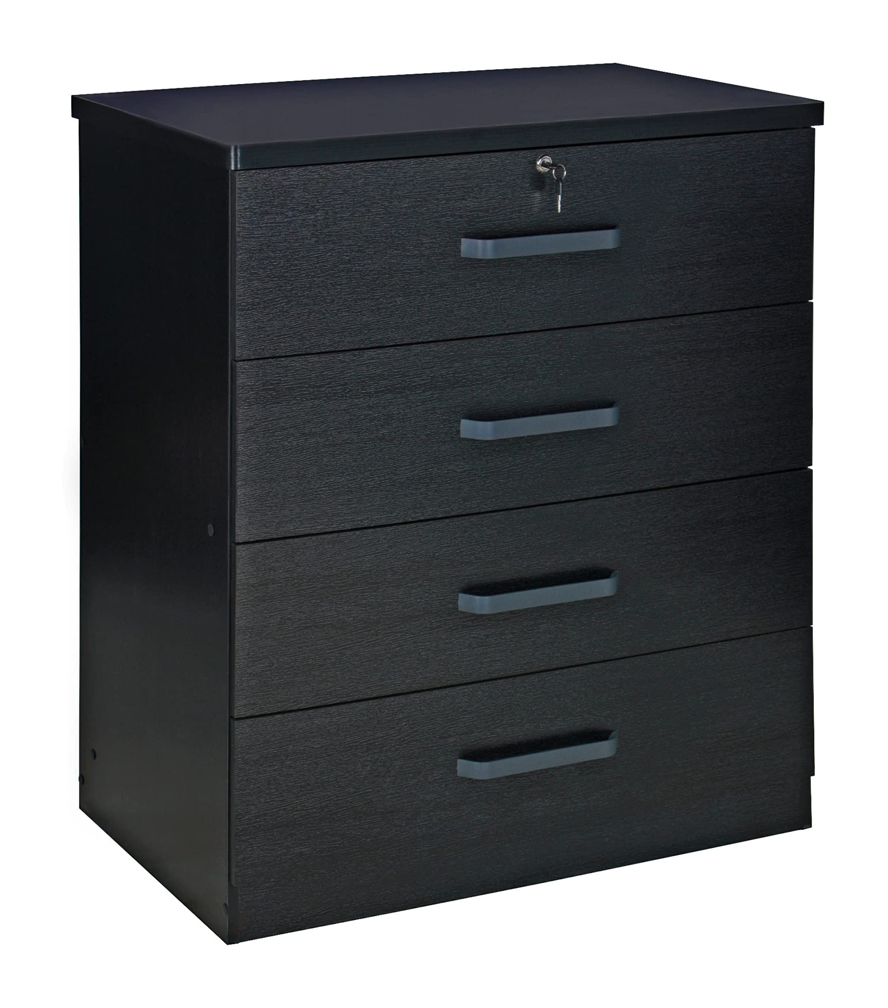 Better Home Products Carell Furniture Super Jumbo 4 Drawer Storage Chest Dresser - Thumbnail 2