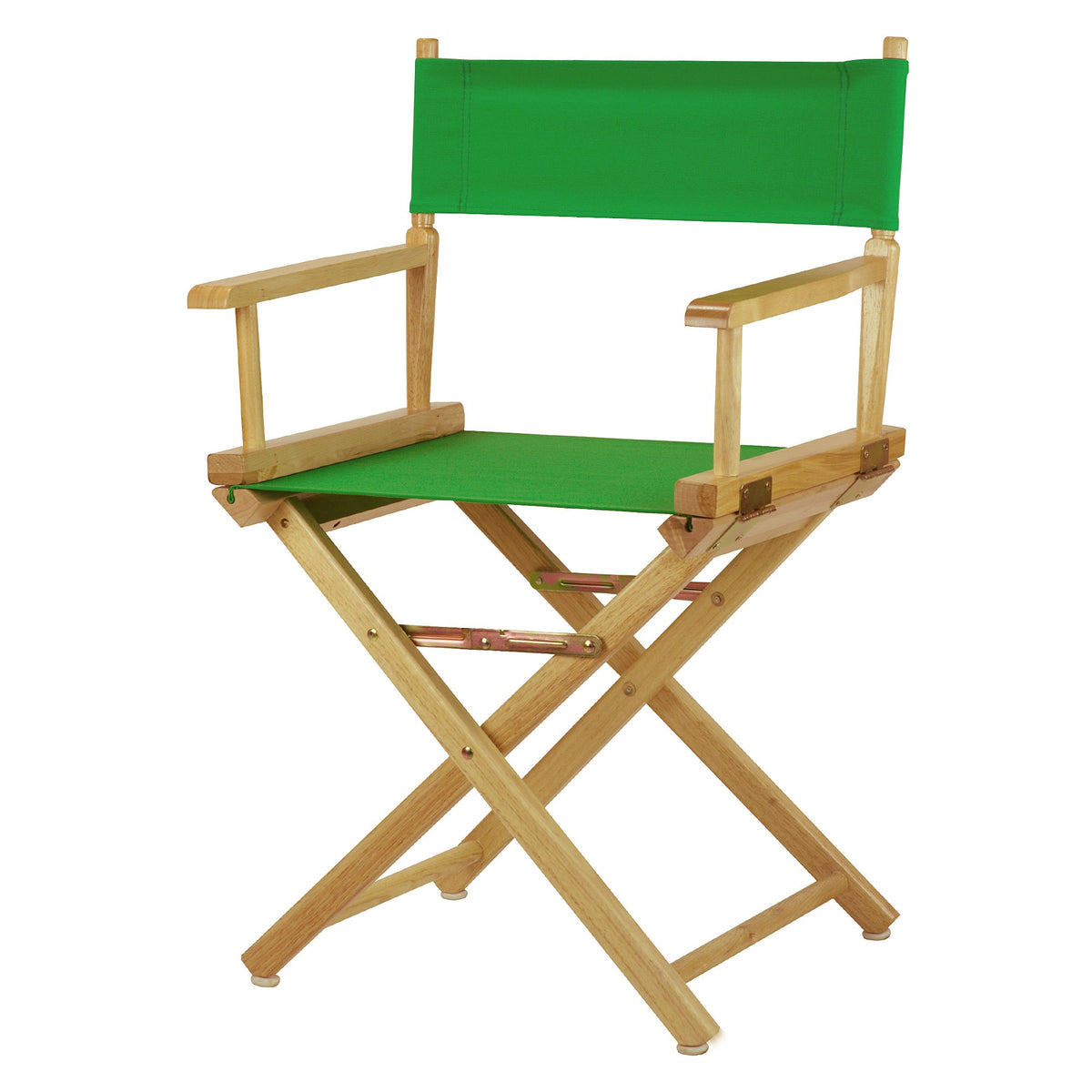 Casual Home 18&quot; Director'S Chair Natural Frame With Green Canvas