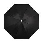 Oniva - A Picnic Time Brand Outdoor Canopy Sunshade Beach Umbrella 5.5' - Small Patio Umbrella - Beach Chair Umbrella, (Black)