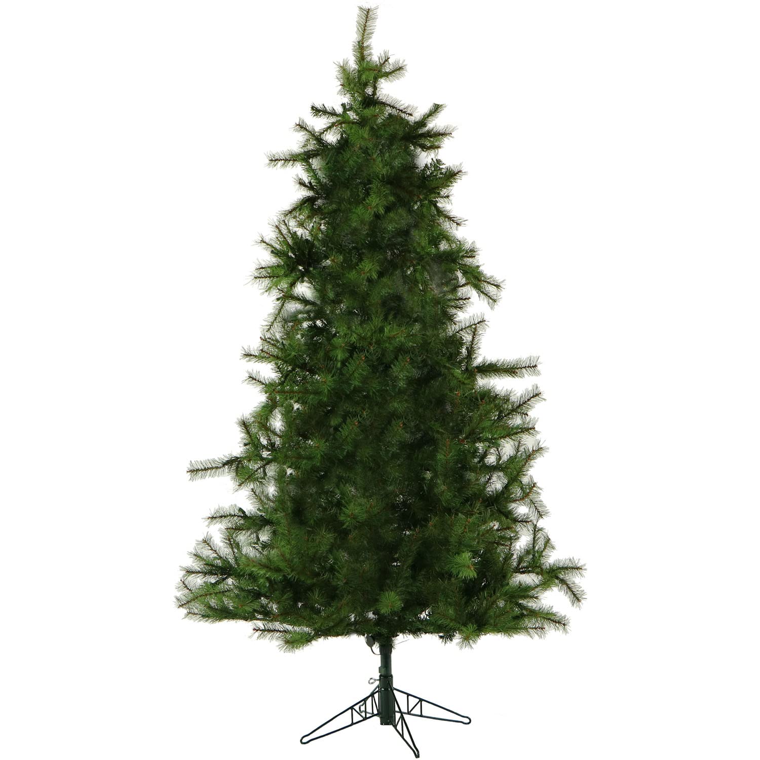Christmas Time 6.5-Ft. Colorado Pine Artificial Christmas Tree, Unlit Pvc | Realistic Foliage | Flame Retardant | Holiday Decor For Home, Office | Ct-Cp065-Nl