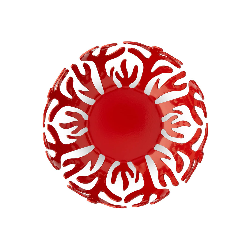 Alessi Mediterraneo 8-1/4-Inch Fruit Holder, Red