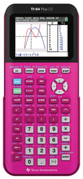 Texas Instruments Ti-84 Plus Ce Color Graphing Calculator, Positively Pink
