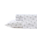 Wrangler - Sheet Set, Breathable & Wrinkle Resistant Bedding, Includes Matching Sham & Pillowcase, Yellowstone Inspired, Floral Luxurious Bedding Set (Sketchy Ditsy Green, Twin)