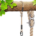 Seleware Tree Swing Rope Hammock Tree Straps Hanging Kit, Adjustable Rope Fast & Easy To Hang Hammock Chair Swing For Indoor Out