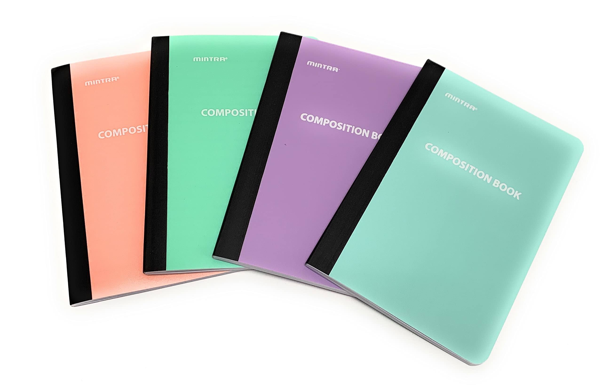 Mintra Office Poly Composition Book (5In X 7In, Pastel)