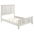 Coaster Sandy Beach Eastern King Bed, Cream White