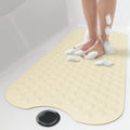 OTHWAY No Suction Cup Bath Mat: 39x16 inch Extra Long BathmatPerfect for Refinished or Ordinary Bath TubsMade of Nature Rubbera 