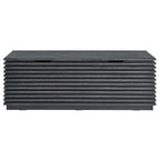 Modway Render 47&Quot; Wood Grain Storage Bench In Charcoal