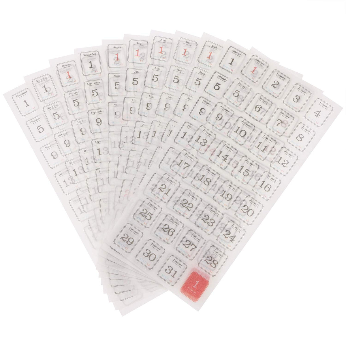 Onlykxy Calendar Stickers, Planner Labels Stickers, Hand Account Sticker, Holiday Stickers For Planners And Calendars, Index Tab