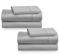 California Design Den 2-Pack Twin Xl Sheet Set Cotton - 400 Thread Count 100% Cotton Sateen - Extra Soft, Breathable & Cooling S