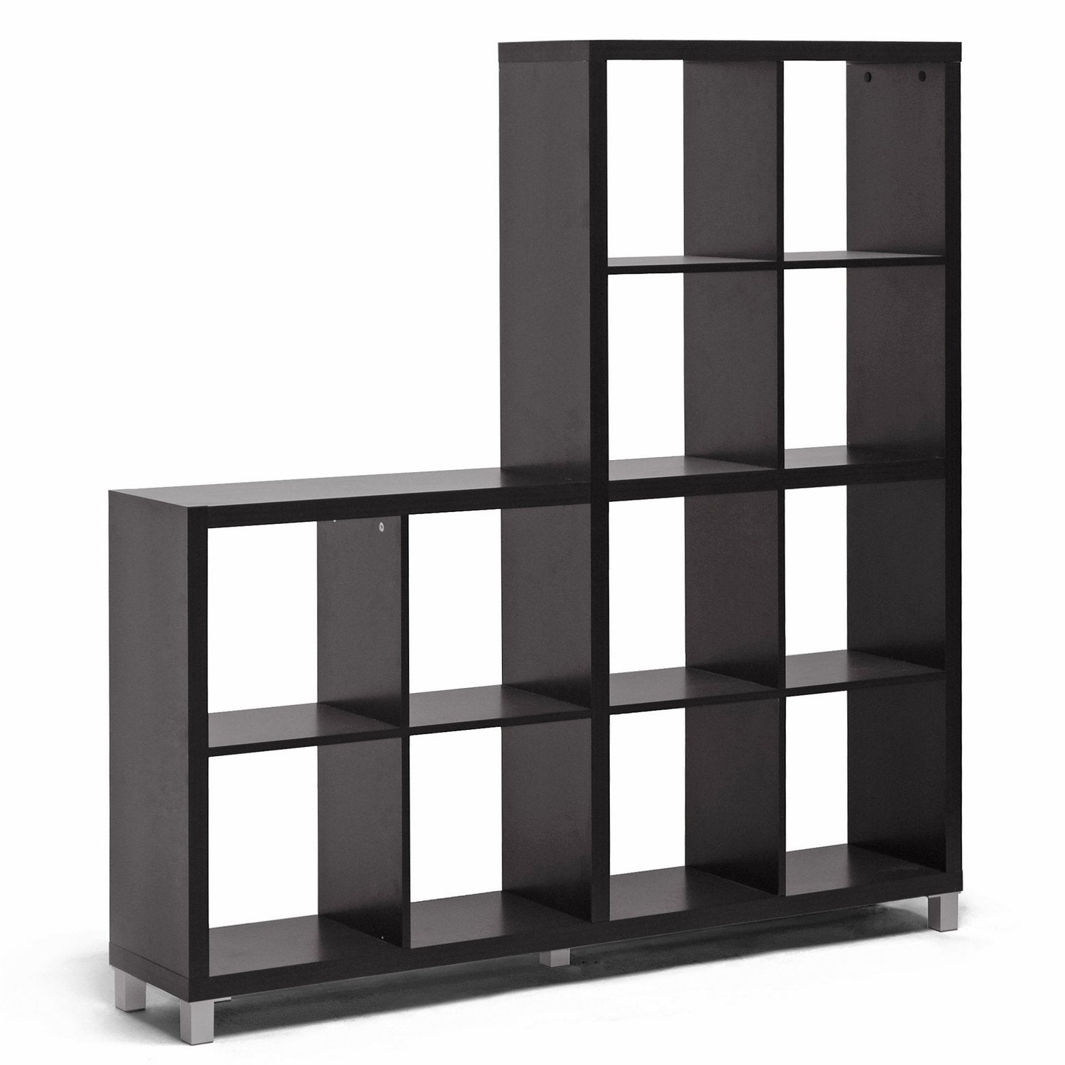 Baxton Studio Sunna Modern Cube Shelving Unit - Thumbnail 2