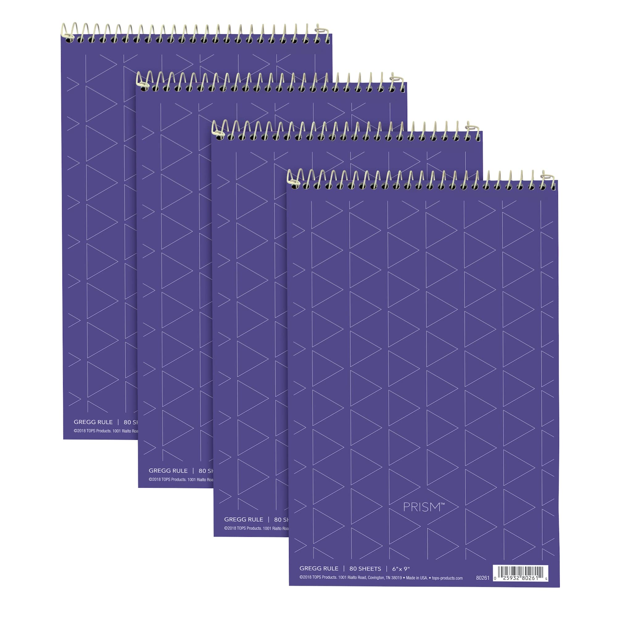 Tops Gregg Prism Steno Notebooks (Top80264) 6' X 9'