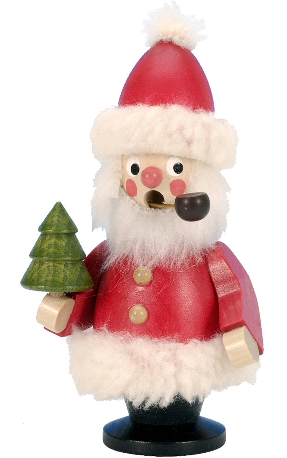Alexander Taron Importer 35-660 Christian Ulbricht Incense Burner-Santa-4.5" H X 2.5" W X 2" D, Brown