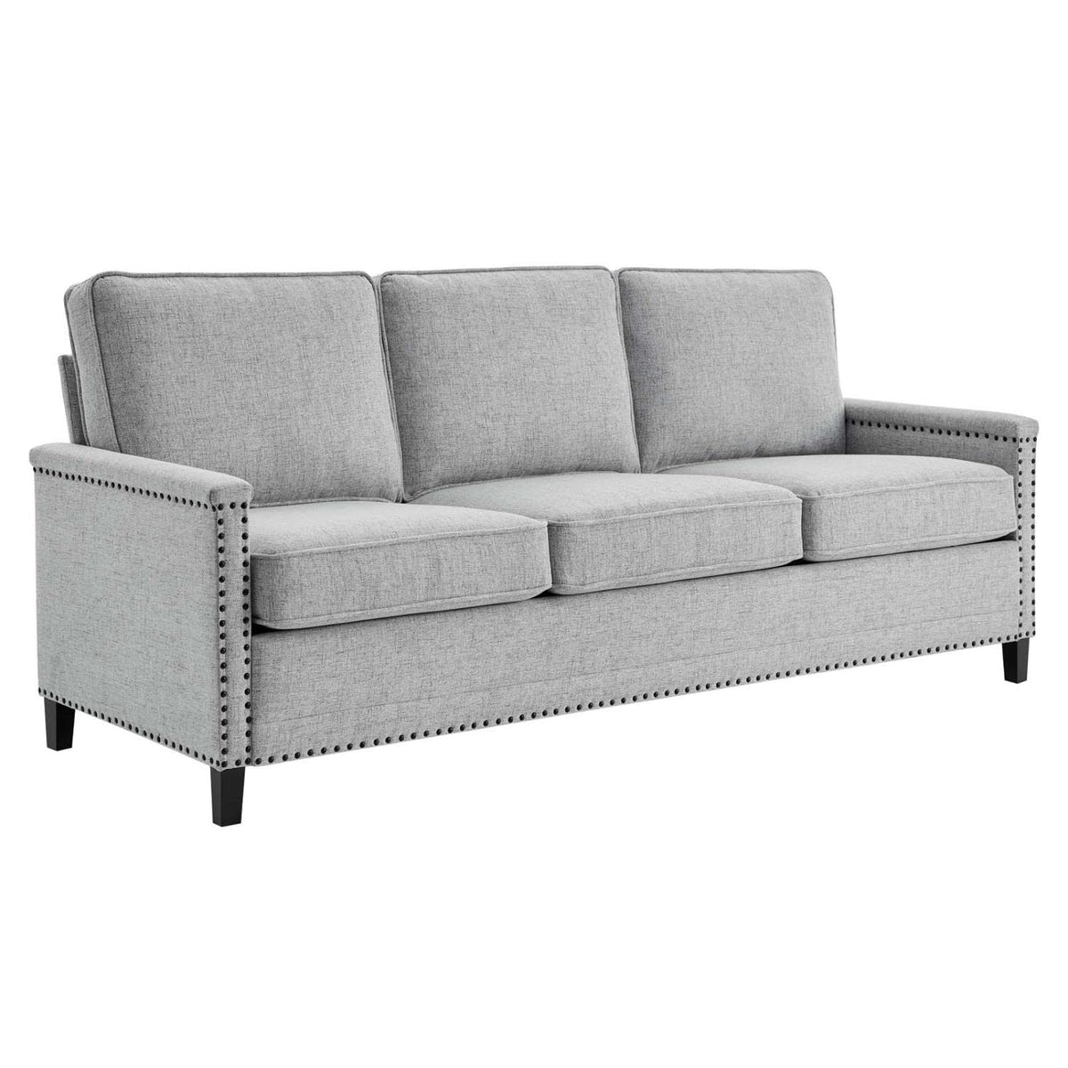 Modway Ashton Sofas, Light Gray