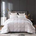Eastwarmth Lightweigt Goose Down Comforter Blanket Duvet Insert For Summer/Warm Weather, 750 Fill Power Ultra Soft Fabric Califo