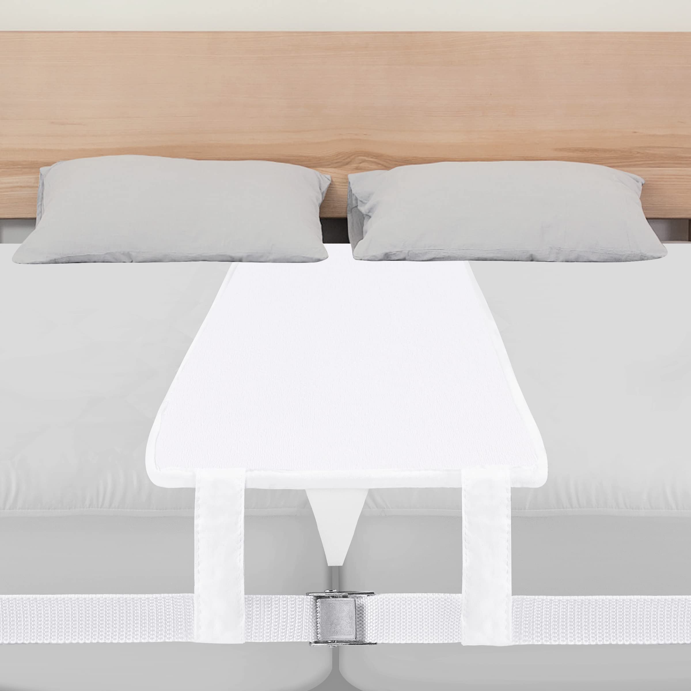 Ruili Bed Bridge Twin To King Converter Kit - Mattress Connector With Strap - Extra Wide Soft Bed Gap Filler - Adjustable Comfor