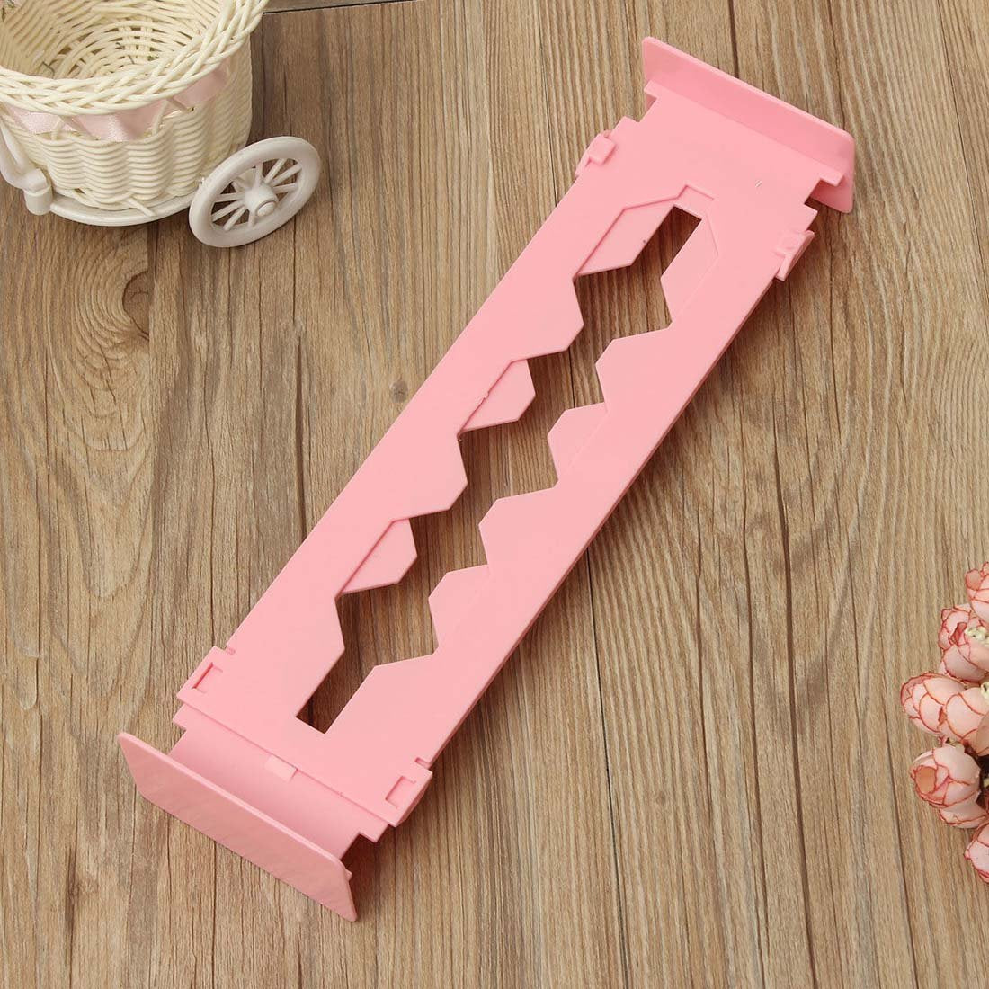 Globalniche White : TfbcRetractable Clapboard Drawer Divider Storage Organiser Kitchen Wardrobe