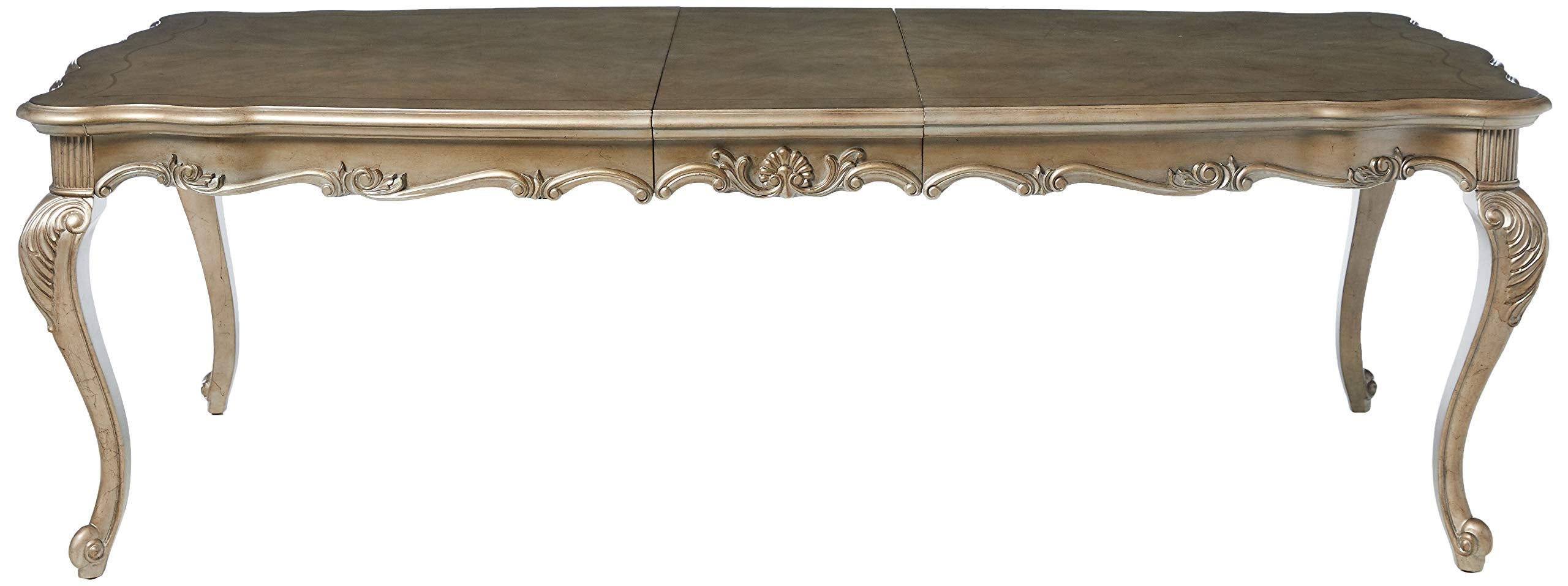 ACME Furniture Chantelle Dining Table, Antique Platinum