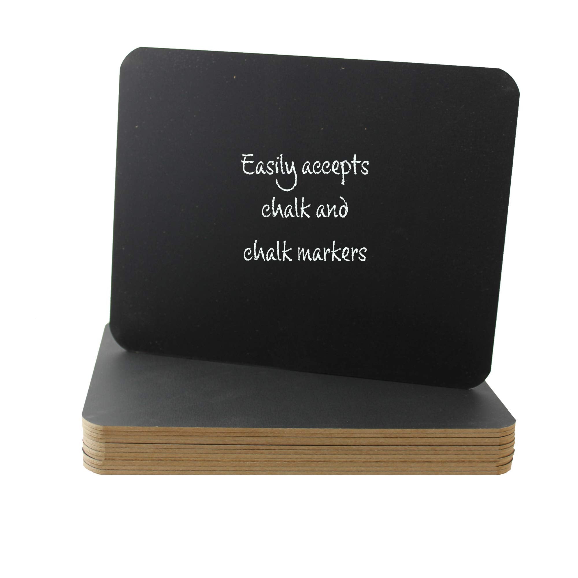 9.5 X 12 Black Chalkboard Pack Of 12