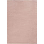 Nourison Essentials Indoor/Outdoor Pink 4' X 6' Area Rug, Easy -Cleaning, Non Shedding, Bed Room, Living Room, Dining Room, Backyard, Deck, Patio (4X6)