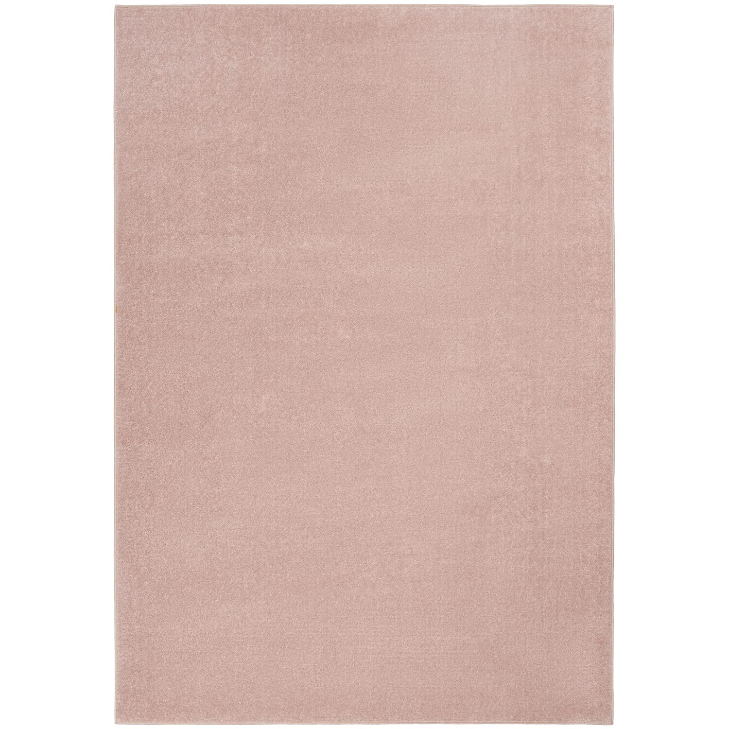Nourison Essentials Indoor/Outdoor Pink 4' X 6' Area Rug, Easy -Cleaning, Non Shedding, Bed Room, Living Room, Dining Room, Backyard, Deck, Patio (4X6)