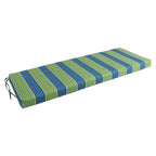 Blazing Needles Outdoor Bench Cushion, 1 Count (Pack Of 1), Haliwell Caribbean