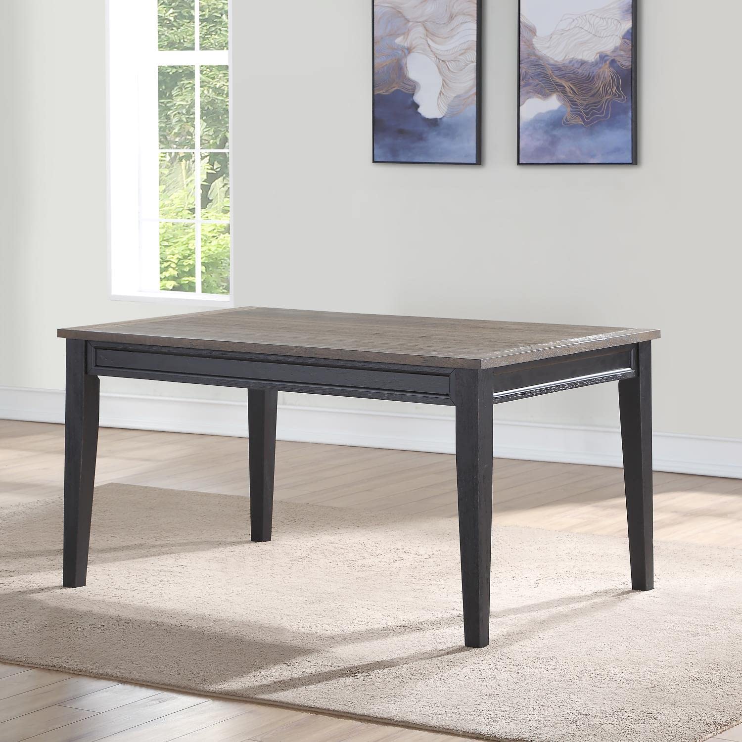 Steve Silver Raven Noir Dining Table