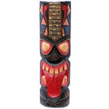 Forever Bamboo Hawaiian Tiki Mask Railroad Dot Art Tongue Wall Decor 20