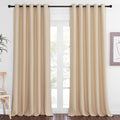 NICETOWN Blackout Window Curtain 90 inch Length - Room Darkening Thermal Insulated Solid Grommet Drape Light Blocking for Bedroo