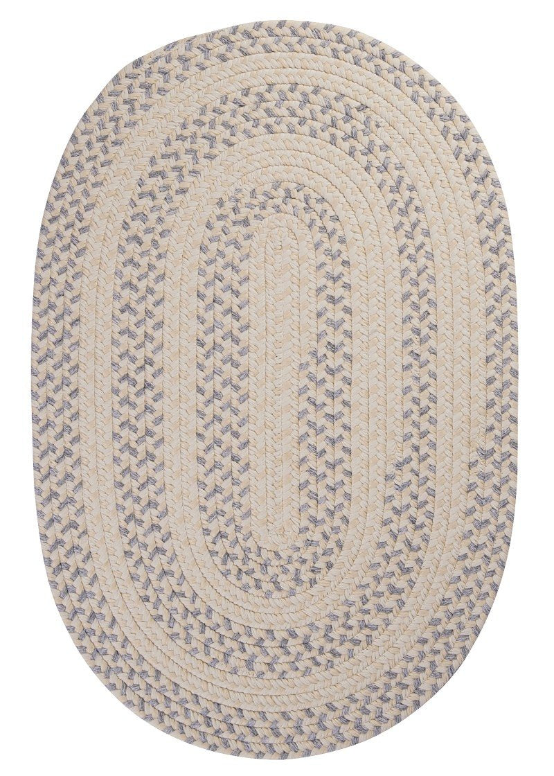 Colonial Mills Elmwood Home Decorative Oval Rug Stonewash - 2'X6'