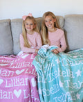Personalized Baby Blanket With Name For Babies,Toddlers And Kids. Custom Kids Blanket, And Comfort Blanket For Grandkids, Custom