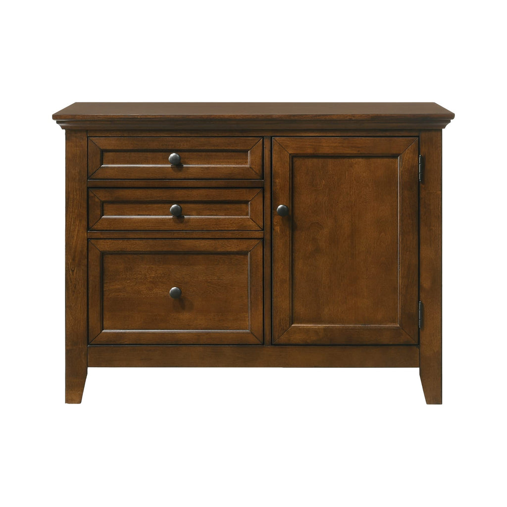 Intercon San Mateo Home Office 41" Wide Credenza with 4 Legs, Tuscan Furniture