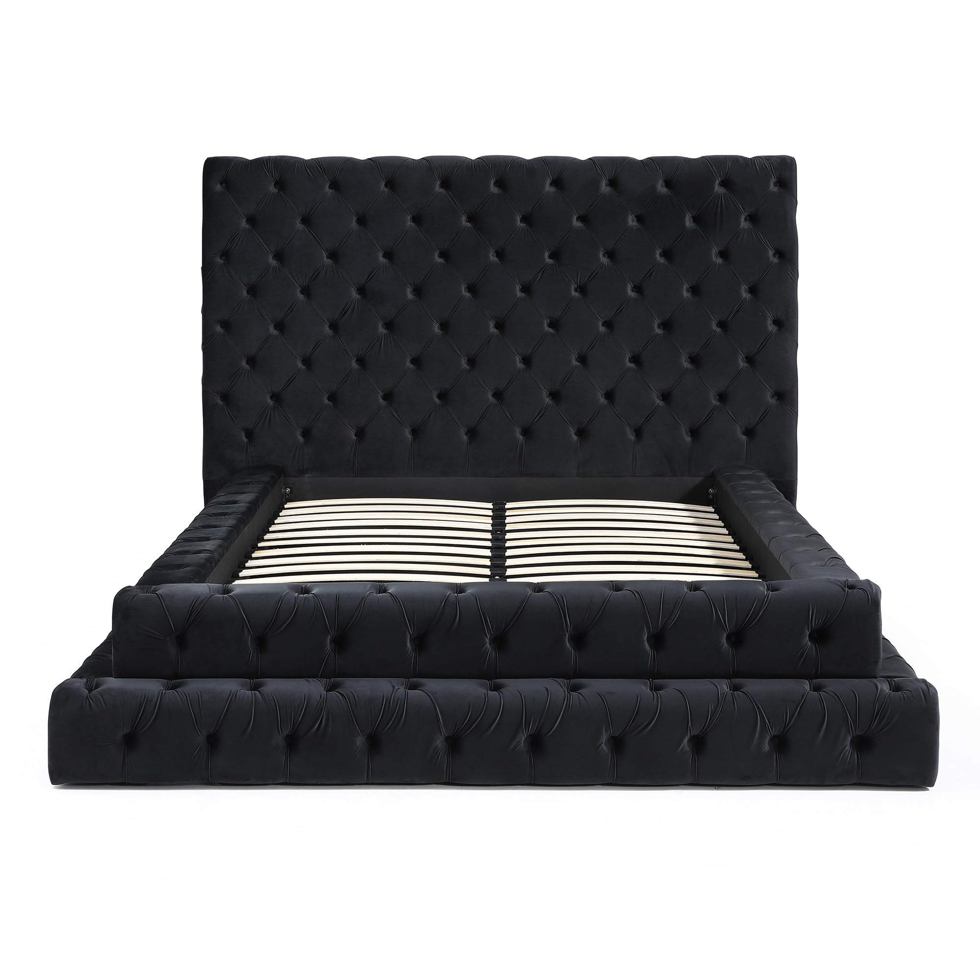 Eleonora Velvet Queen Bed