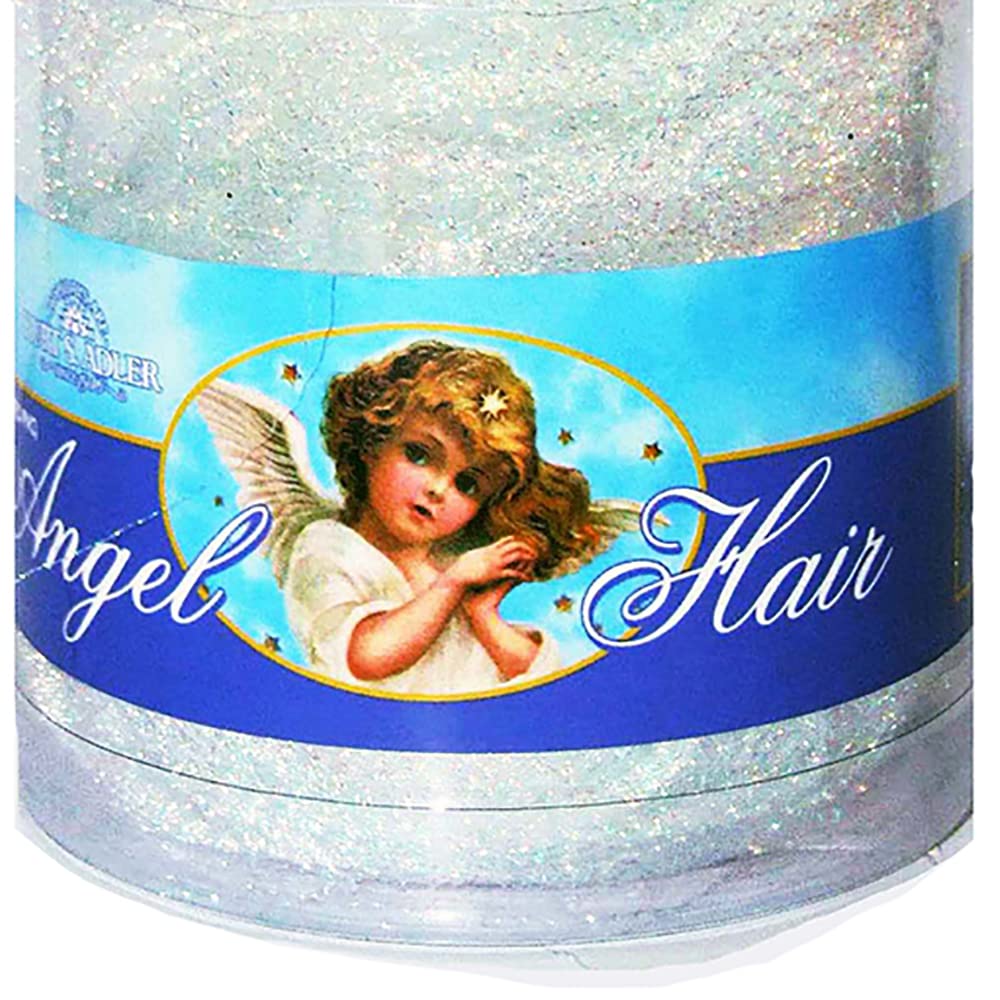 Kurt S. Adler 15-Gram Pvc Iridescent Angel Hair Tinsel, 0.52 Ounce (Pack Of 1), Multi