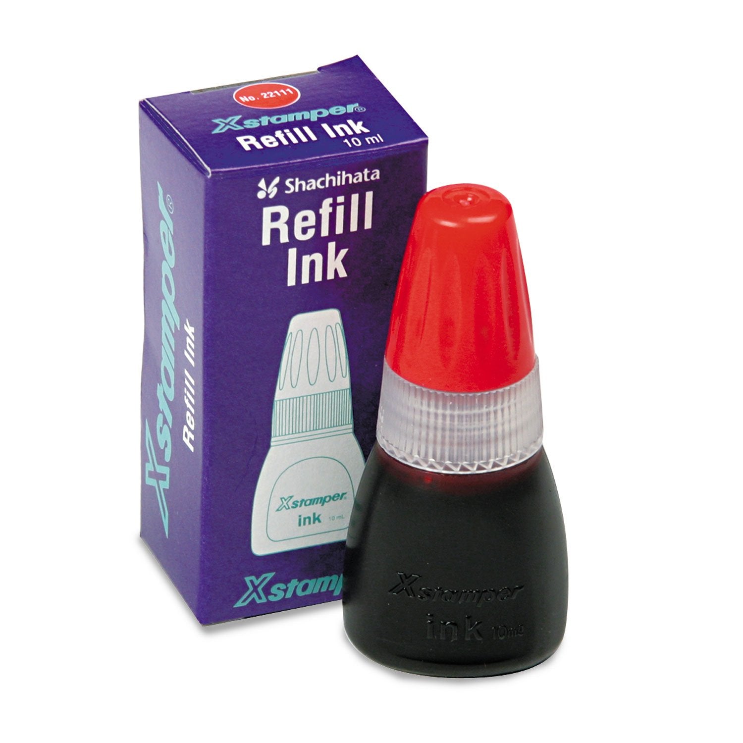 Xst22111 - Xstamper Refill Ink For Xstamper Stamps,Red