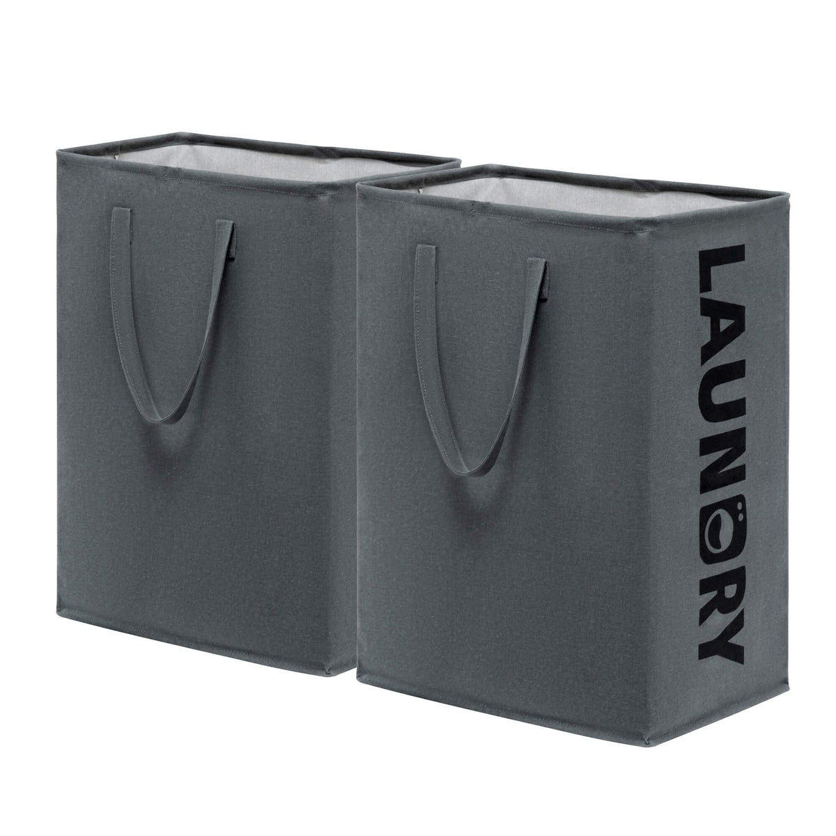Large Laundry Basket Tall Hampers Collapsible Washing Baskets for Laundry in the Dorm and Family, Foldable Laundry Hampers for C