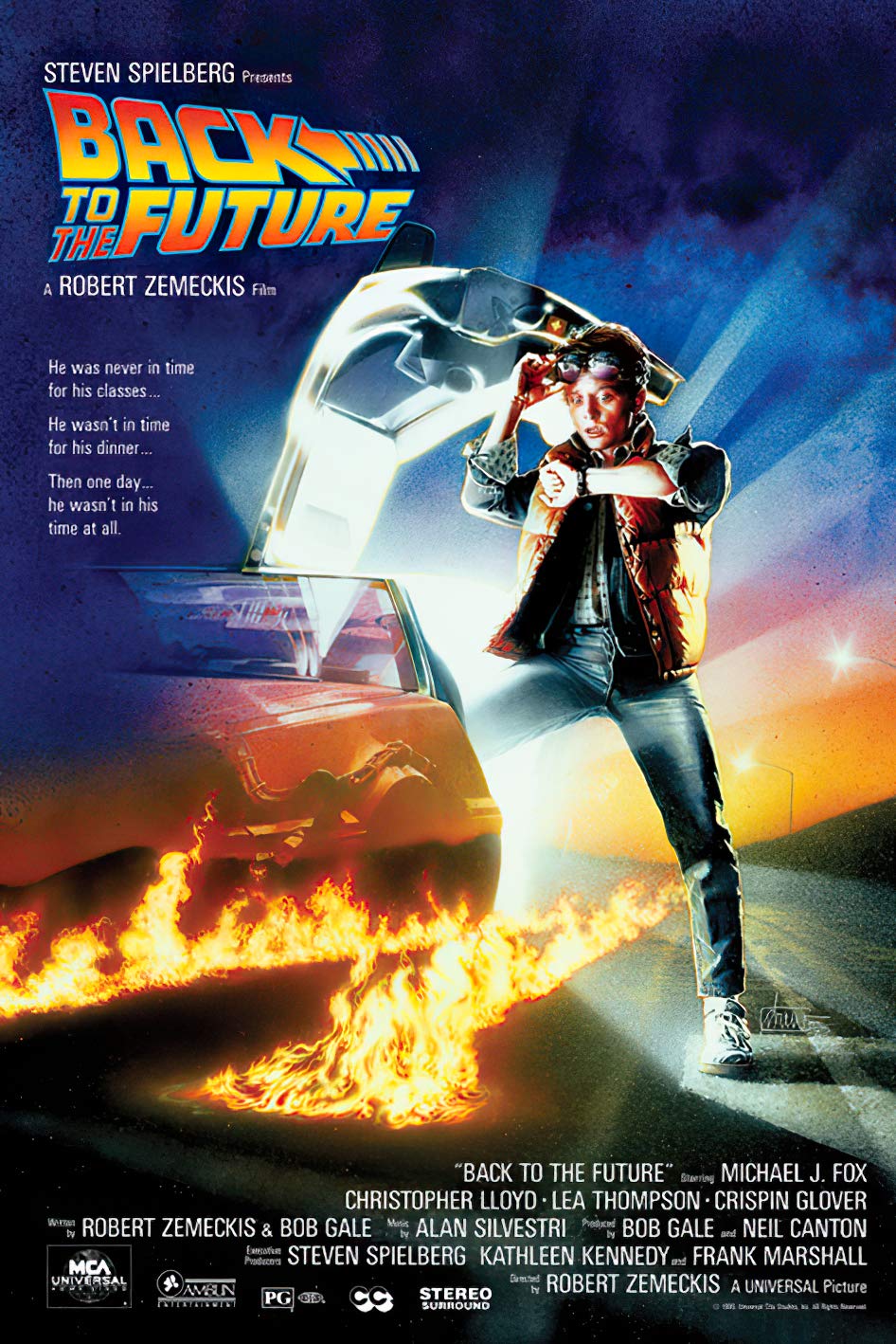 Back to the Future One Sheet Movie Poster 24x36 Inch