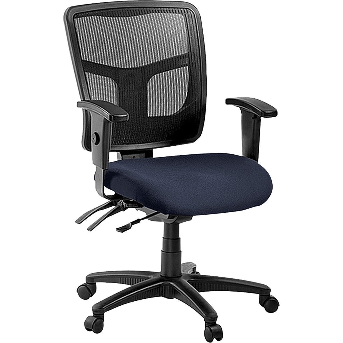 Lorell Ergomesh Seating Managerial Mid-Back Chair