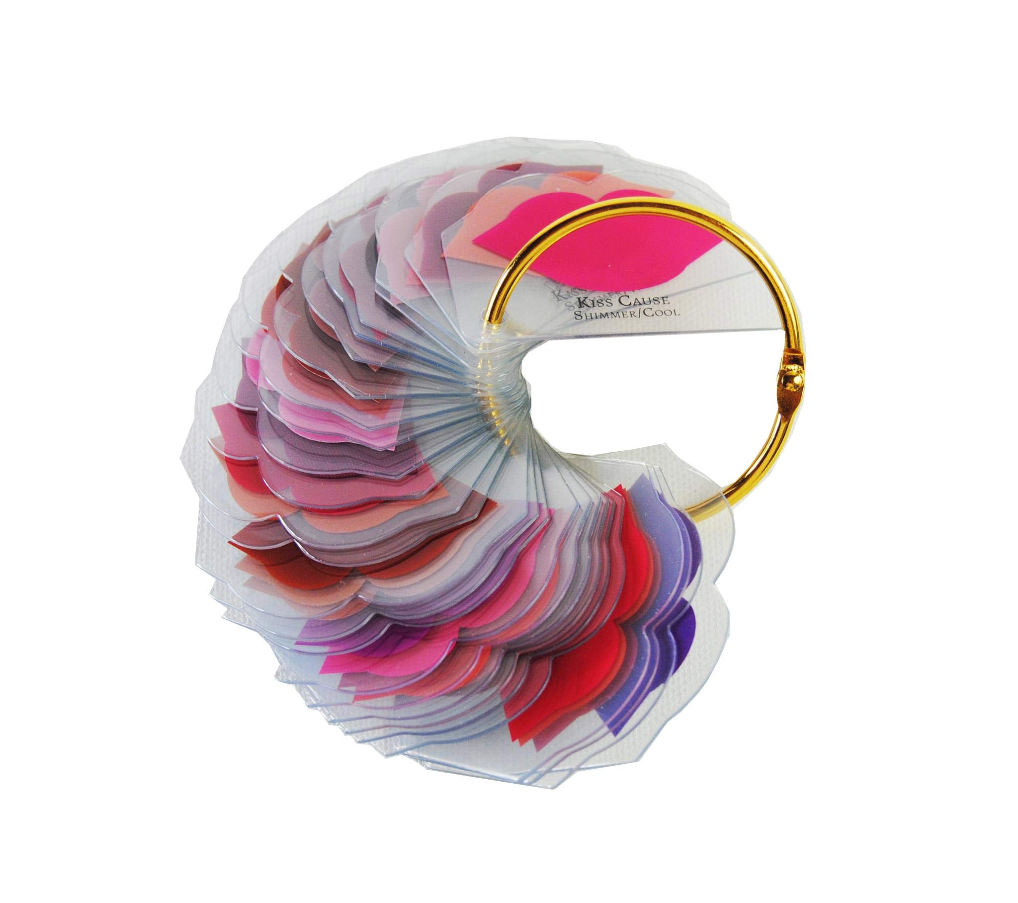 Lipsense By Senegence Pre-Colored Lip Swatch Cards Transparent For How To Apply Lip Sense Colors 51 Total Customer Try On Clear