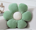 Vdoioe Flower Pillow,Flowershaped Throw Pillow Cushion Seating Six Petal23.26 Green Flower Plushthrow Pillow Floor Pillows Home