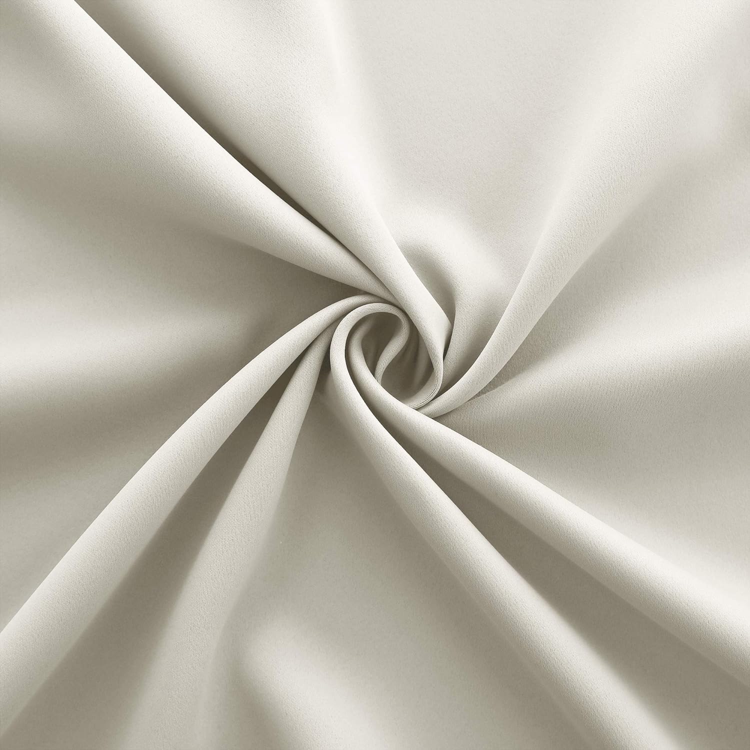 Koufall Cafe Curtains 18 X 24 Inch Length For Small Window Treatments Tiers Boho Blackout Curtains For Rv Camper Windows Kitchen,Sets Of 2 Panels,Cream Beige