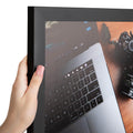 ArtToFrames 8x29 inch .75 Satin Black Stem - 1.125 Rabbet Wood Picture Frame, 2WOM10015-8x29