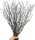 30Pcs Real Dried Birch Twigs - 17    Decorative 100% Natural Birch Branches for Easter Vases, Curly Willow Branches, DIY, Floral