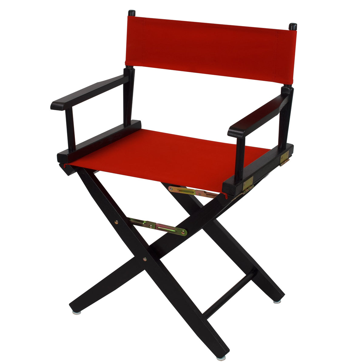 American Trails Extra-Wide Premium 18&quot; Director's Chair Black Frame with Red Canvas