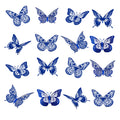 Meikeer 3D Butterfly Wall Decor 48 Pcs 4 Styles 3 Sizes, for Birthday Decorations Party Decorations, Removable Wall Stickers Int