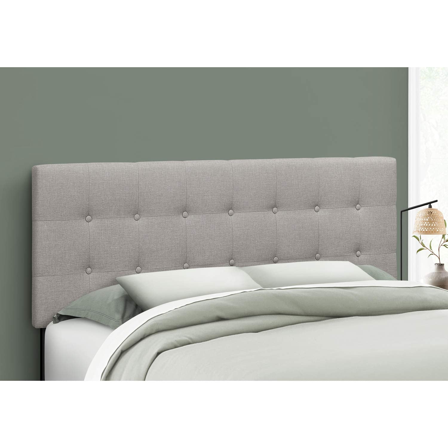Monarch Specialties Queen Bed Headboard - Thumbnail 2