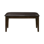 Coaster Furniture Taraval 5-piece Dining Set with Bench Cappuccino and Dark Brown 150232