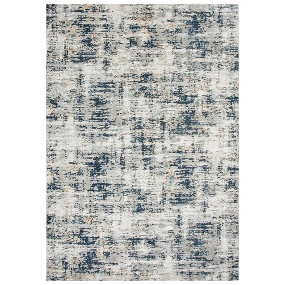Rizzy Home Alora Decor Glamour 8'6" X 11'10" Ivory/Teal/Ivory/Teal Area Rug