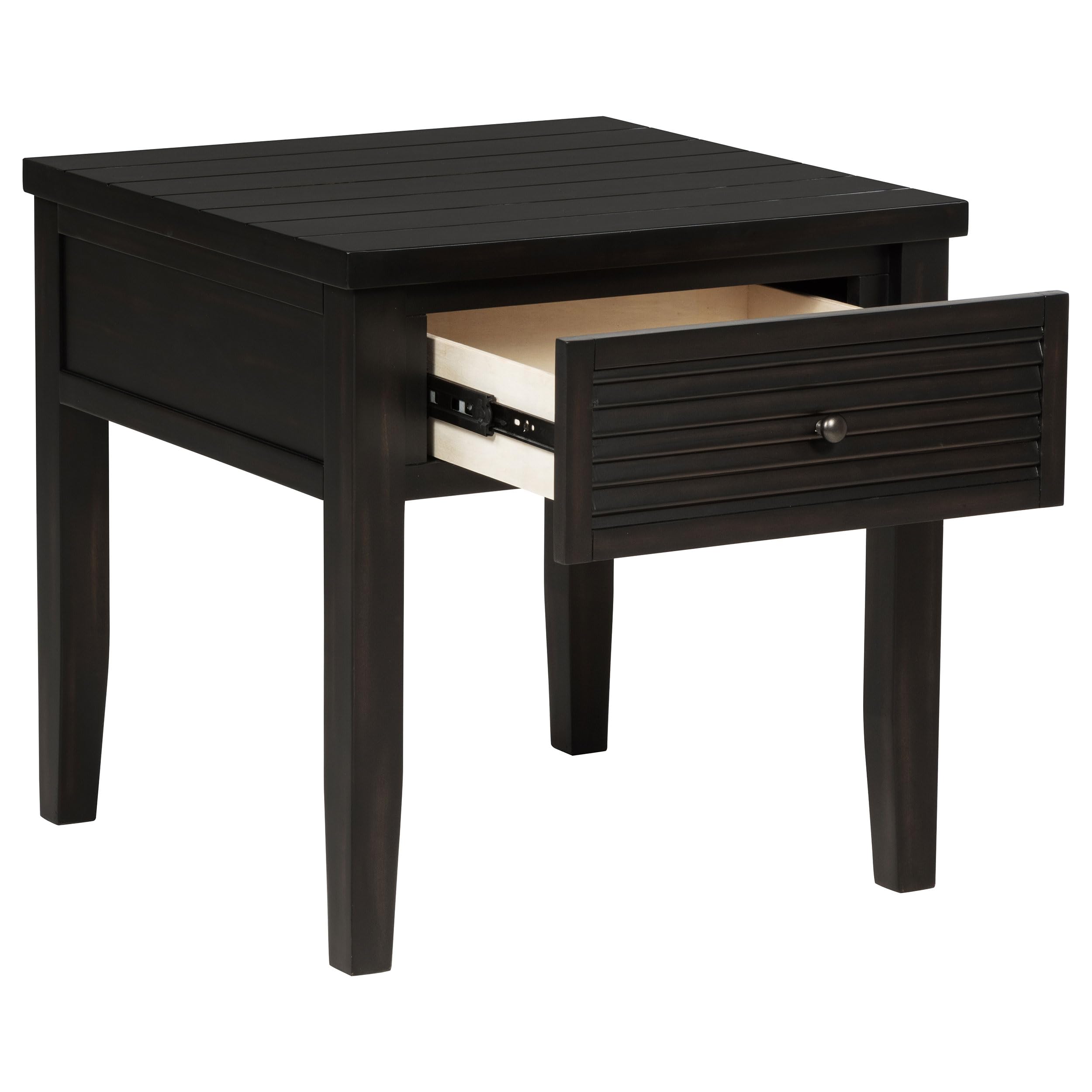 Concord 1-Drawer Square End Table - Thumbnail 2
