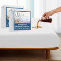 2 Pack Twin Mattress Protector Waterproof Mattress Pad Cover For Kids Soft & Breathable Noiseless Fits Up -14'' Depth, Skin-Frie